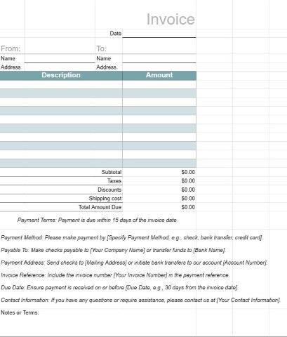 Invoice 1